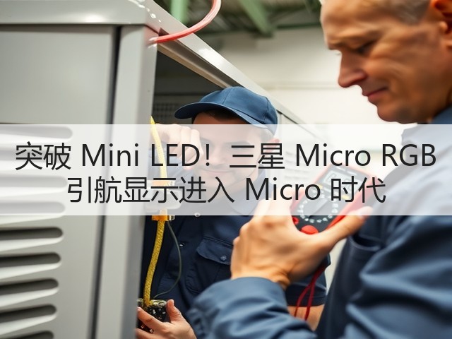 突破 Mini LED!三星 Micro RGB 引航显示进入 Micro 时代(图3) 突破 Mini LED!三星 Micro RGB 引航显示进入 Micro 时代(图3)