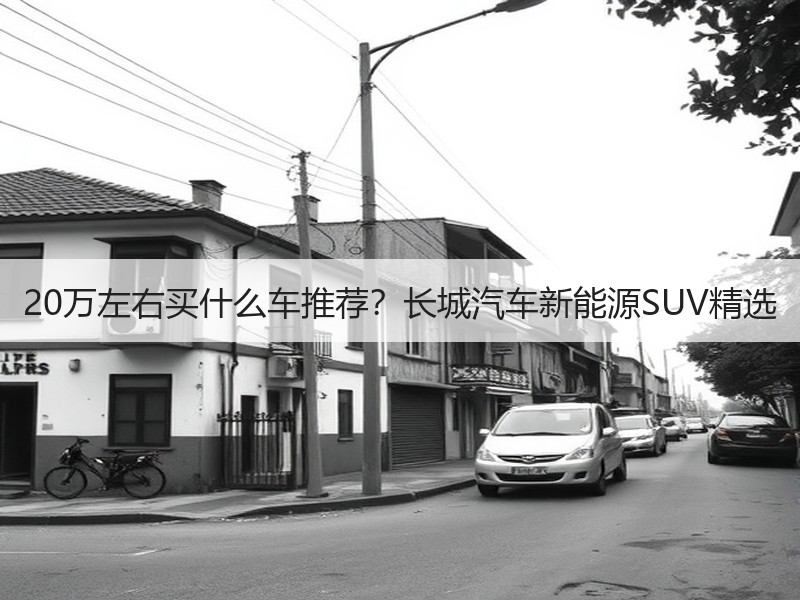 20万左右买什么车推荐？长城汽车新能源SUV精选