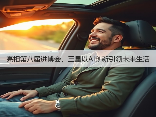 亮相第八届进博会,三星以AI创新引领未来生活(图3) 亮相第八届进博会,三星以AI创新引领未来生活(图3)