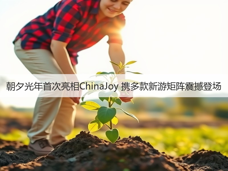 朝夕光年首次亮相ChinaJoy 携多款新游矩阵震撼登场