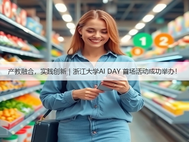 产教融合，实践创新｜浙江大学AI DAY 首场活动成功举办！(图1)