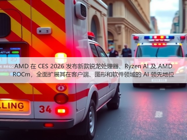 AMD 在 CES 2026 发布新款锐龙处理器、Ryzen AI 及 AMD ROCm,全面扩展其在客户端、图形和软件领域的 AI 领先地位(图1) AMD 在 CES 2026 发布新款锐龙处理器、Ryzen AI 及 AMD ROCm,全面扩展其在客户端、图形和软件领域的 AI 领先地位(图1)