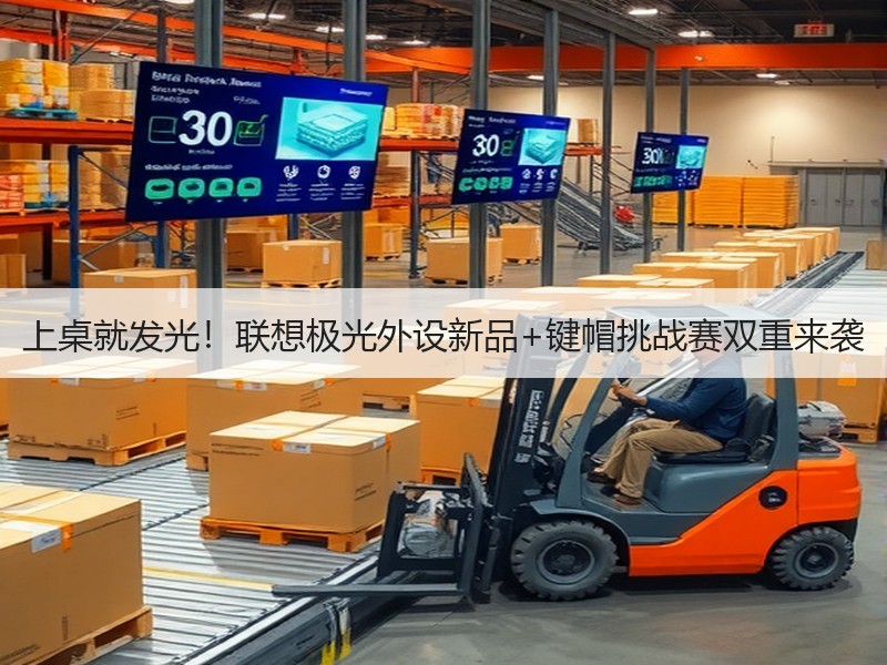 上桌就发光！联想极光外设新品+键帽挑战赛双重来袭