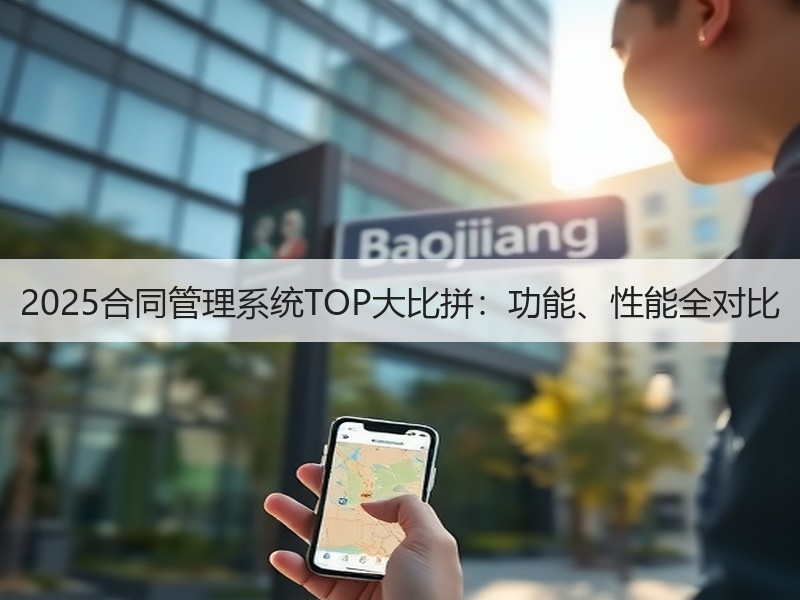 2025合同管理系统TOP大比拼：功能、性能全对比