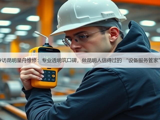 专访昆明星舟维修：专业透明筑口碑，做昆明人信得过的 “设备服务管家”(图1)