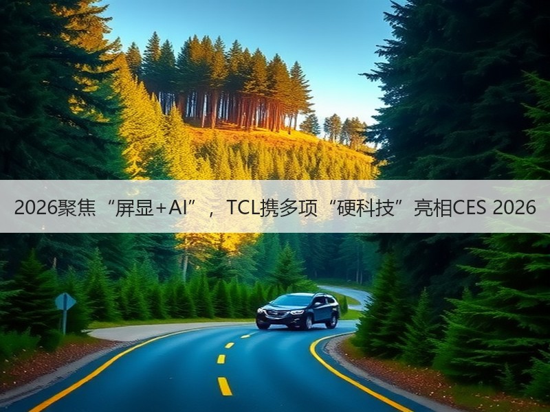 2026聚焦“屏显+AI”，TCL携多项“硬科技”亮相CES