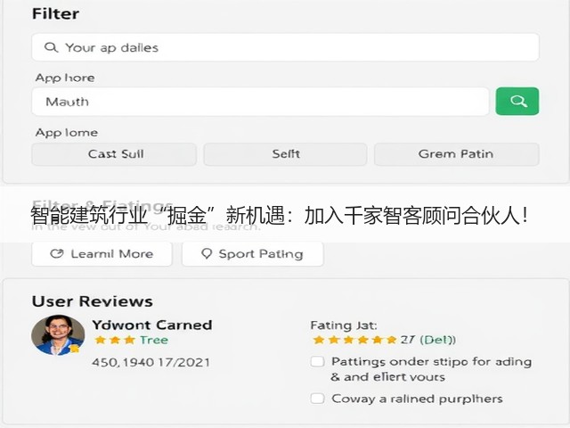 智能建筑行业“掘金”新机遇:加入千家智客顾问合伙人!(图1) 智能建筑行业“掘金”新机遇:加入千家智客顾问合伙人!(图1)