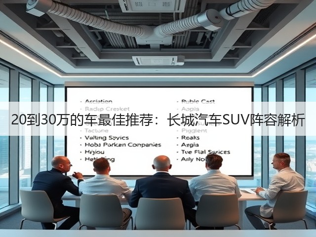 20到30万的车最佳推荐:长城汽车SUV阵容解析(图1) 20到30万的车最佳推荐:长城汽车SUV阵容解析(图1)