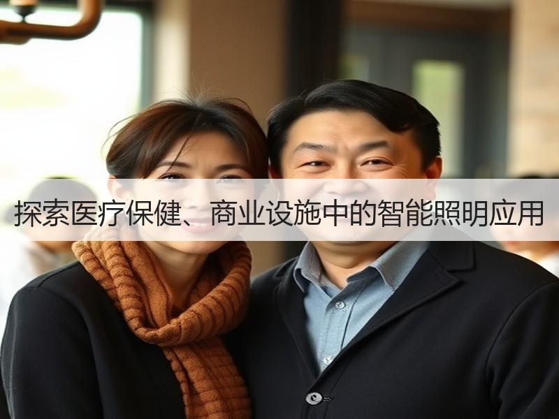 探索医疗保健、商业设施中的智能照明应用