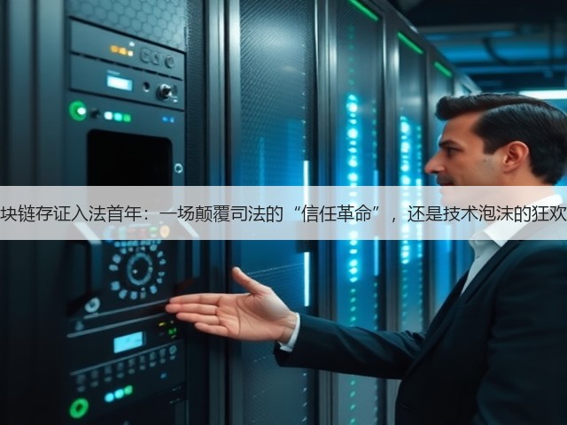 区块链存证入法首年：一场颠覆司法的“信任革命”，还是技术泡沫的狂欢？(图3)
