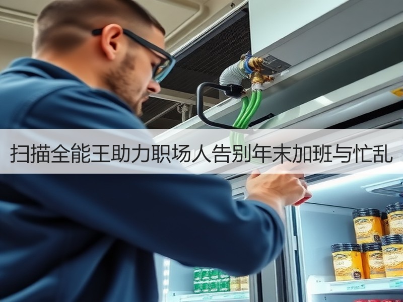 扫描全能王助力职场人告别年末加班与忙乱