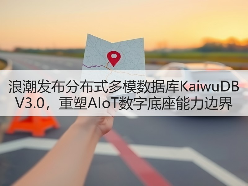 浪潮发布分布式多模数据库KaiwuDB V3.0，重塑AIo