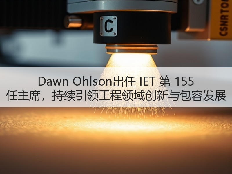 Dawn Ohlson出任 IET 第 155 任主席，持续