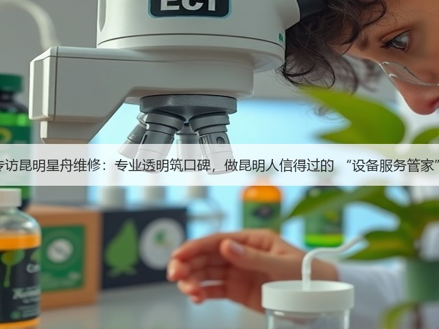 专访昆明星舟维修：专业透明筑口碑，做昆明人信得过的 “设备服务管家”(图2)