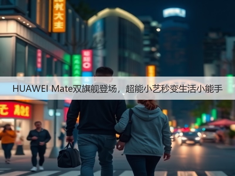 HUAWEI Mate双旗舰登场，超能小艺秒变生活小能手