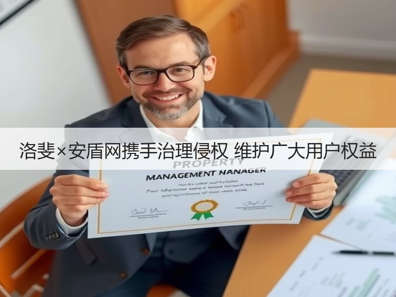 洛斐×安盾网携手治理侵权 维护广大用户权益