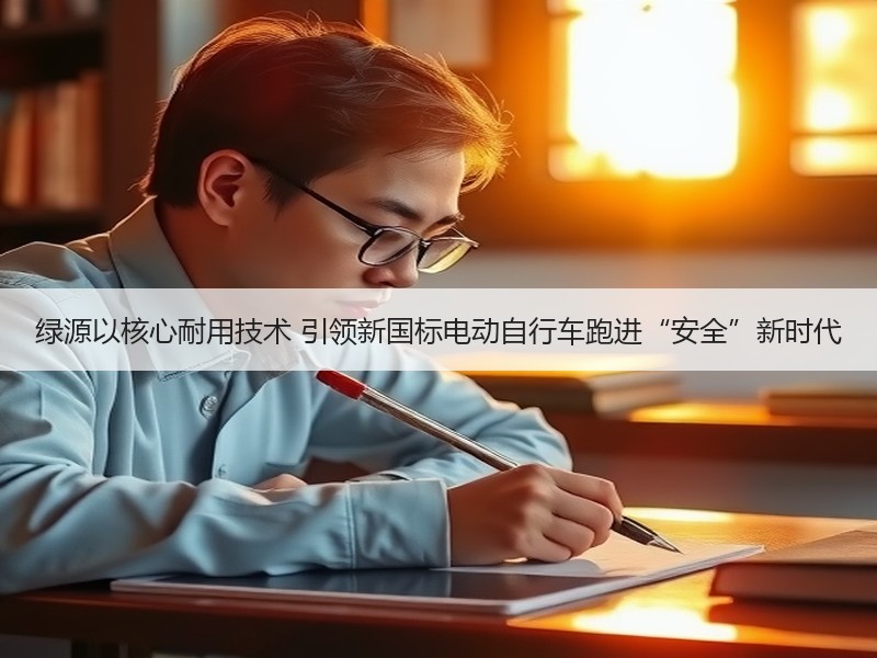 绿源以核心耐用技术 引领新国标电动自行车跑进“安全”新时代