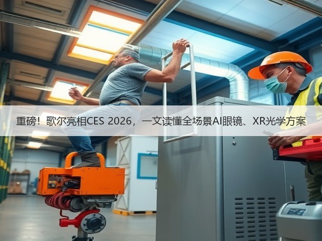 重磅！歌尔亮相CES 2026，一文读懂全场景AI眼镜、XR光学方案(图1)