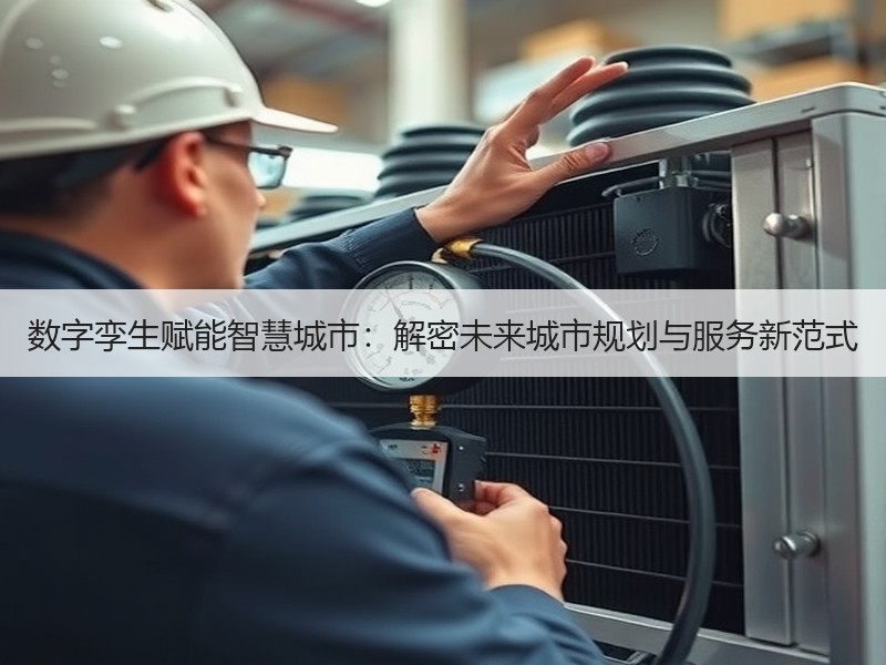 数字孪生赋能智慧城市：解密未来城市规划与服务新范式