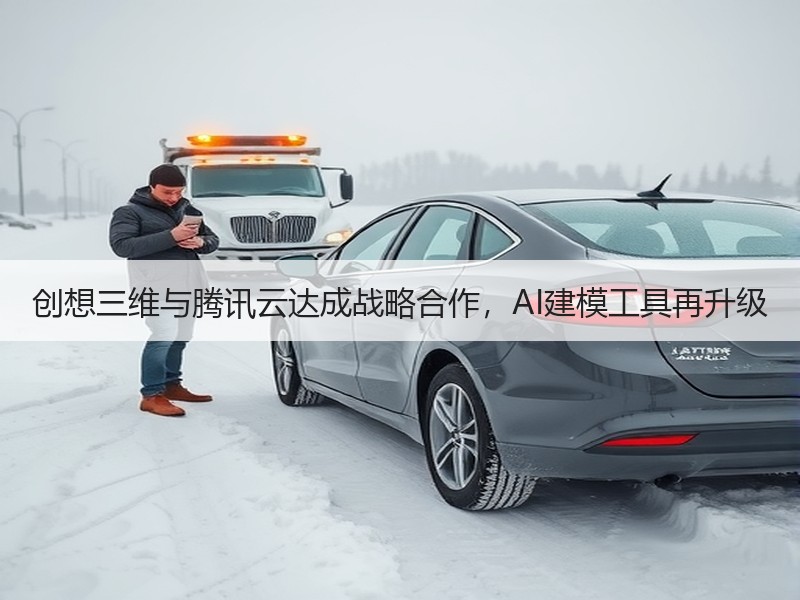 创想三维与腾讯云达成战略合作，AI建模工具再升级