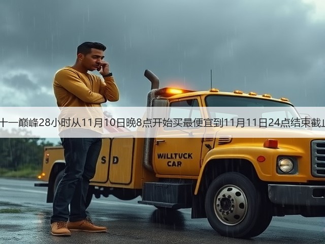 2025双十一巅峰28小时从11月10日晚8点开始买最便宜到11月11日24点结束截止最划算(图3)
