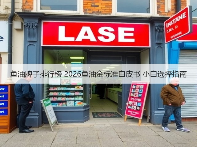 鱼油牌子排行榜 2026鱼油金标准白皮书 小白选择指南(图3) 鱼油牌子排行榜 2026鱼油金标准白皮书 小白选择指南(图3)