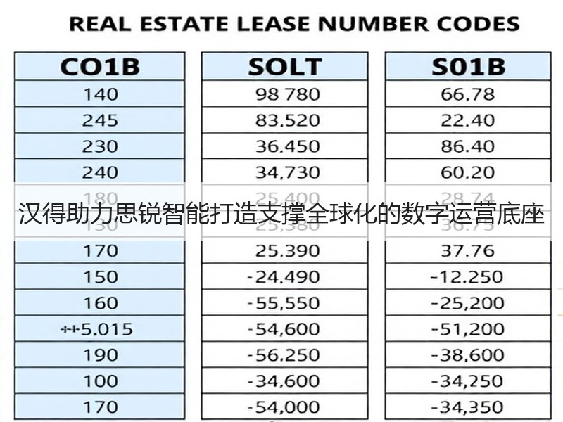 汉得助力思锐智能打造支撑全球化的数字运营底座