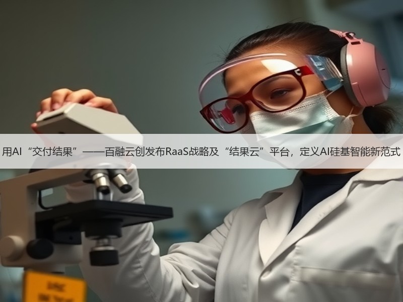 用AI“交付结果”——百融云创发布RaaS战略及“结果云”平