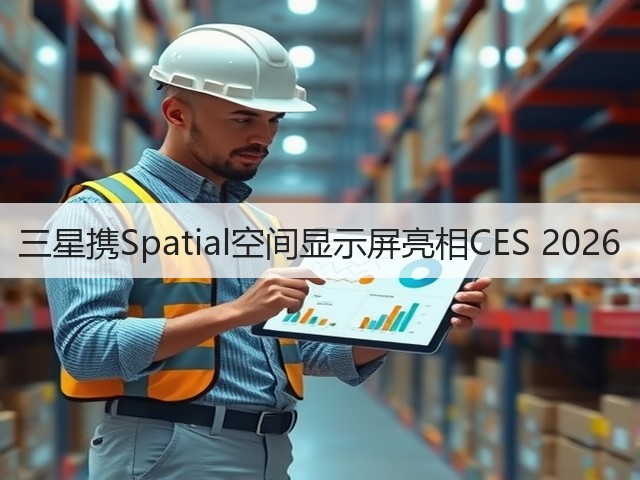 三星携Spatial空间显示屏亮相CES 2026(图2)