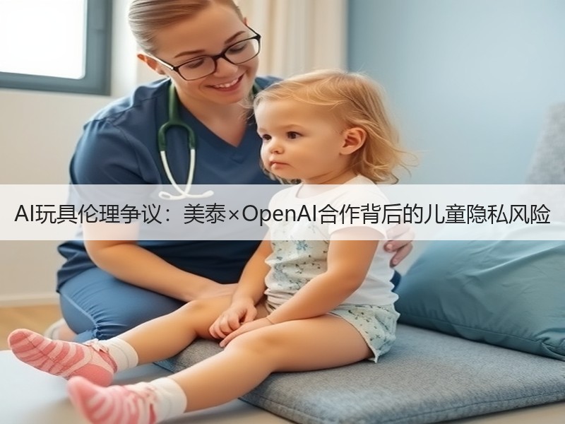 AI玩具伦理争议：美泰×OpenAI合作背后的儿童隐私风险