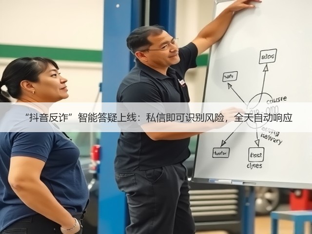 “抖音反诈”智能答疑上线:私信即可识别风险,全天自动响应(图1) “抖音反诈”智能答疑上线:私信即可识别风险,全天自动响应(图1)