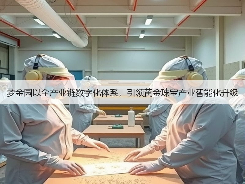梦金园以全产业链数字化体系，引领黄金珠宝产业智能化升级