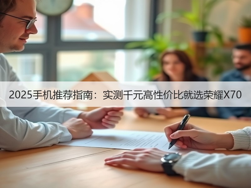 2025手机推荐指南：实测千元高性价比就选荣耀X70