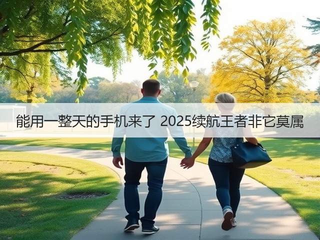 能用一整天的手机来了 2025续航王者非它莫属(图2) 能用一整天的手机来了 2025续航王者非它莫属(图2)