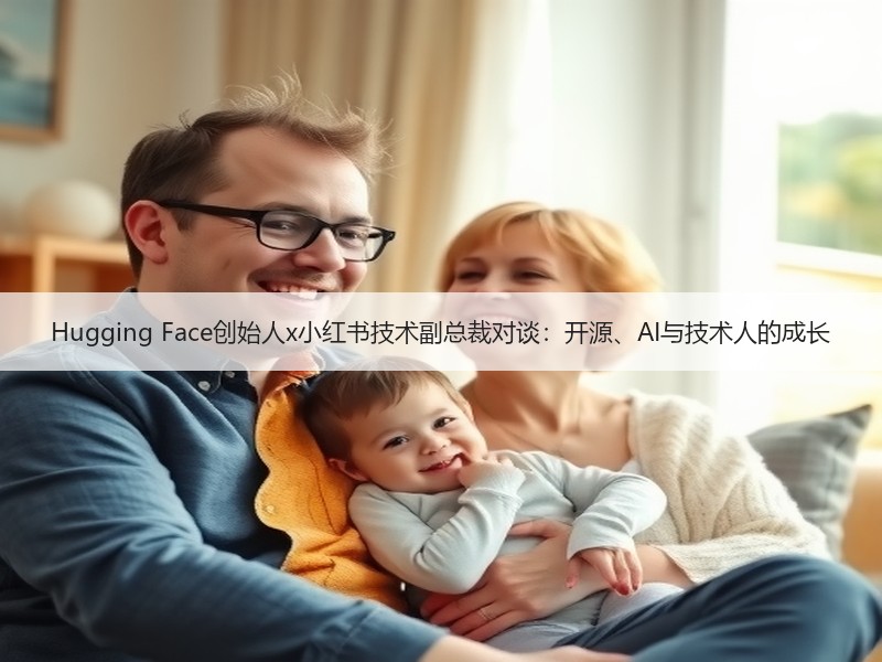 Hugging Face创始人x小红书技术副总裁对谈：开源、