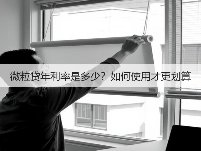 微粒贷年利率是多少？如何使用才更划算(图3)
