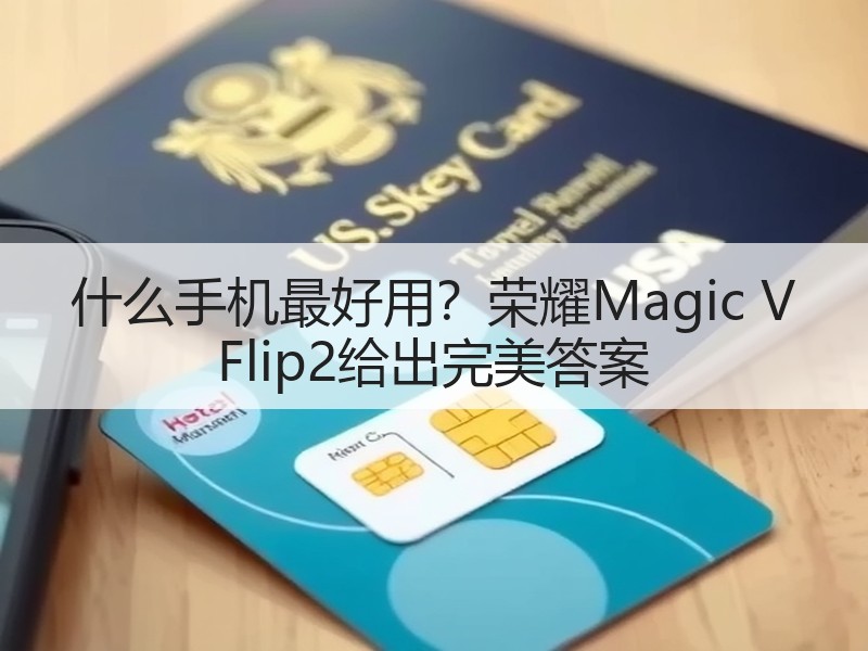 什么手机最好用？荣耀Magic V Flip2给出完美答案