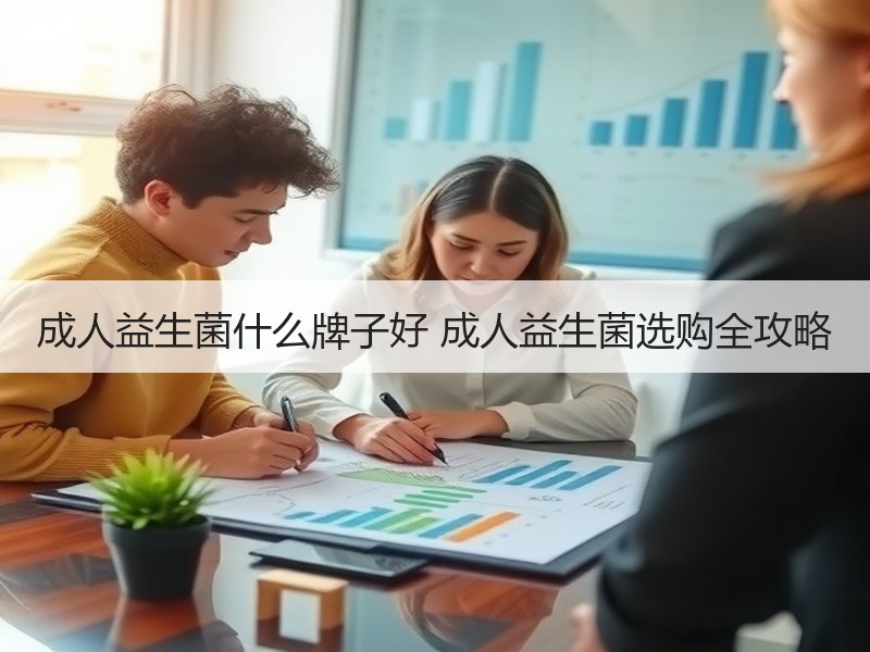 成人益生菌什么牌子好 成人益生菌选购全攻略