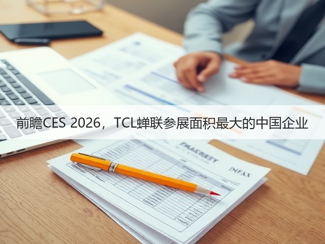 前瞻CES 2026,TCL蝉联参展面积最大的中国企业(图1) 前瞻CES 2026,TCL蝉联参展面积最大的中国企业(图1)