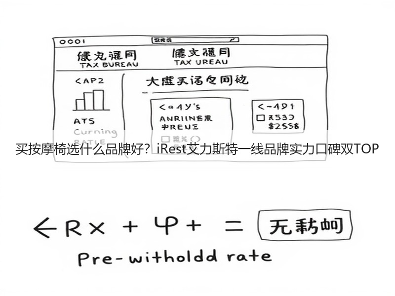 买按摩椅选什么品牌好？iRest艾力斯特一线品牌实力口碑双T