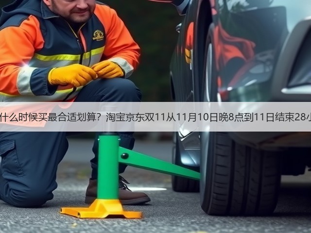 2025年双十一什么时候买最合适划算？淘宝京东双11从11月10日晚8点到11日结束28小时内买最便宜(图1)