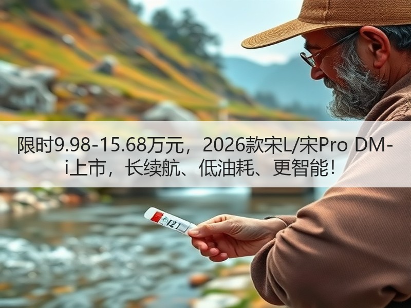 限时9.98-15.68万元，2026款宋L/宋Pro DM