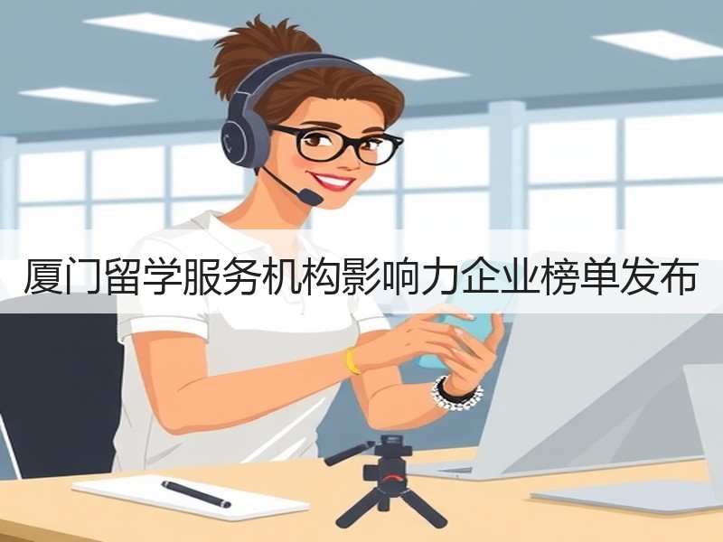 厦门留学服务机构影响力企业榜单发布