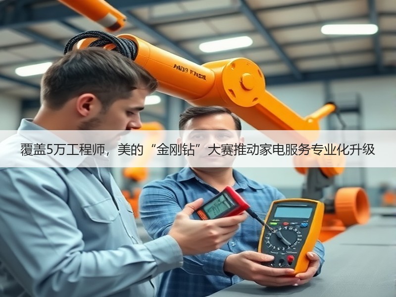 覆盖5万工程师，美的“金刚钻”大赛推动家电服务专业化升级