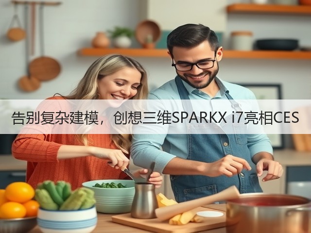 告别复杂建模，创想三维SPARKX i7亮相CES(图3)