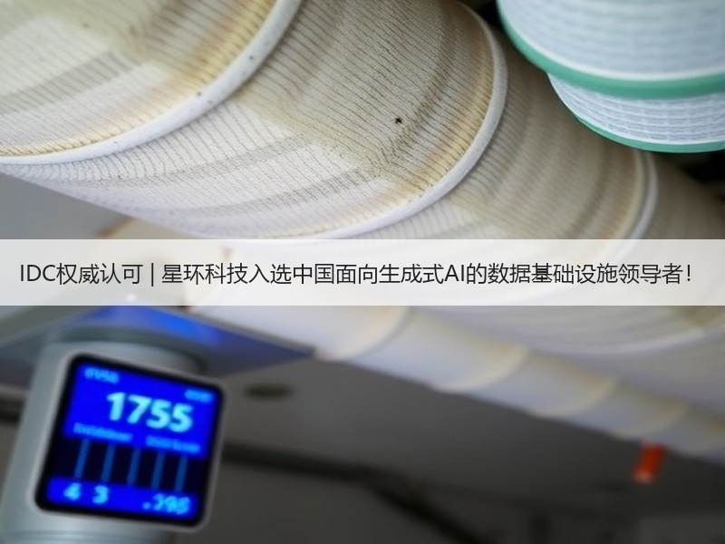 IDC权威认可 | 星环科技入选中国面向生成式AI的数据基础