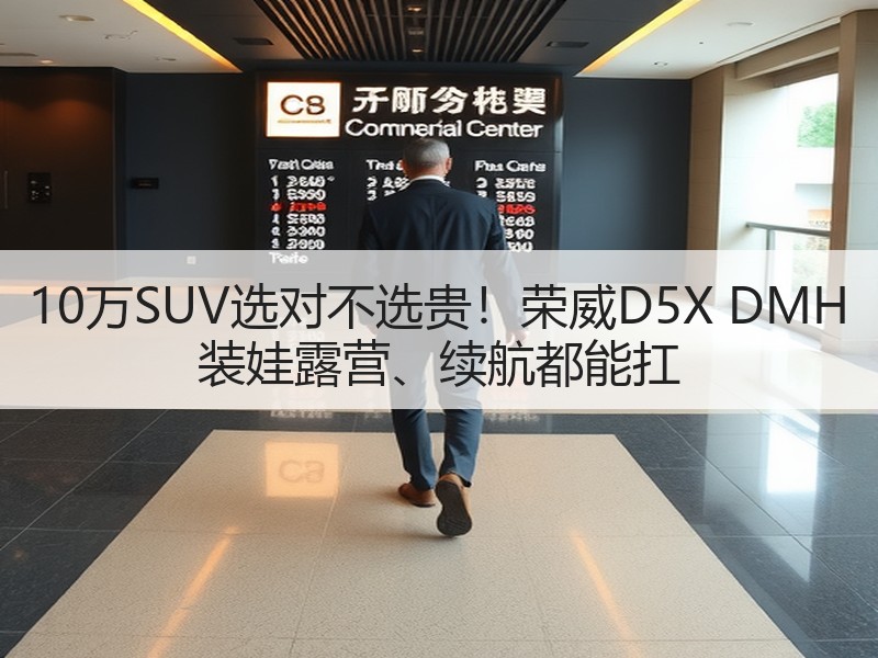 10万SUV选对不选贵！荣威D5X DMH 装娃露营、续航都