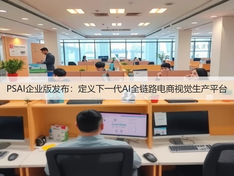 PSAI企业版发布：定义下一代AI全链路电商视觉生产平台