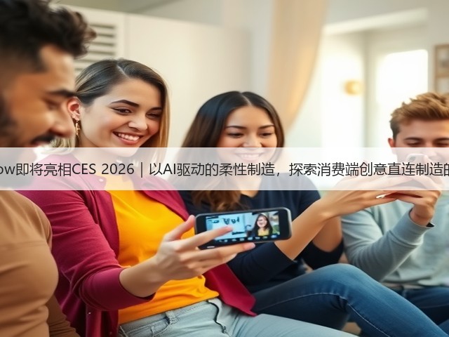 WowNow即将亮相CES 2026|以AI驱动的柔性制造,探索消费端创意直连制造的新路径(图2) WowNow即将亮相CES 2026|以AI驱动的柔性制造,探索消费端创意直连制造的新路径(图2)