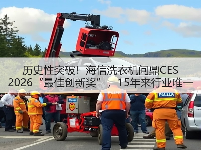 历史性突破！海信洗衣机问鼎CES 2026“最佳创新奖”，1